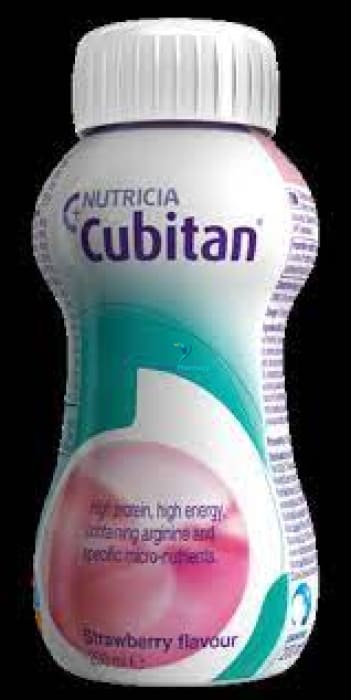 Cubitan Wound Management Nutritional Drink Strawberry - 200Ml / 24 X Nutrition Drinks & Shakes