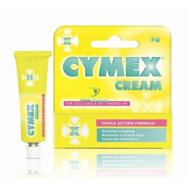 Cymex Cold Sore Cream - 5g - OnlinePharmacy