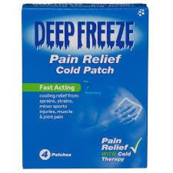 Deep Freeze Patches - 4 Pack - OnlinePharmacy
