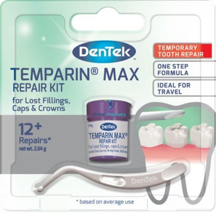 Dentek Temparin Max Repair Kit - Temporary Filling - OnlinePharmacy