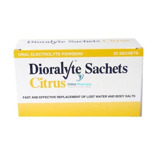 Dioralyte Citrus Sachets- 20 Pack - OnlinePharmacy