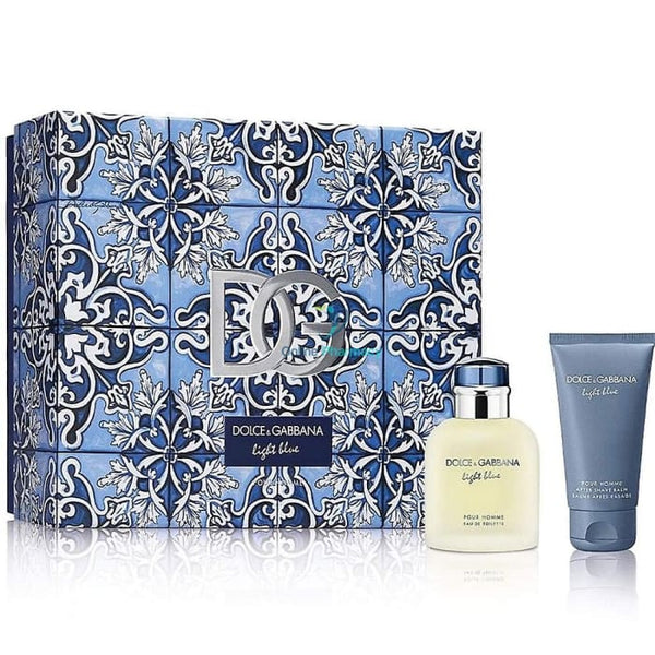 Dolce & Gabbana Light Blue Mens 75Ml 2Pc Gift Set Perfume Cologne