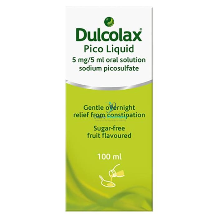 Dulcolax Pico Liquid 5Mg/5Ml Sodium Picosulfate - 100Ml/300Ml 100Ml Constipation