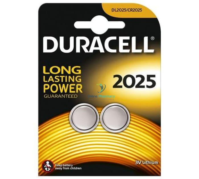 Duracell Lithium Dl2025 - Twin Pack - OnlinePharmacy