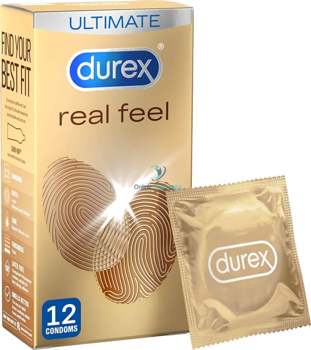 Durex Real Feel Condoms - 12PK