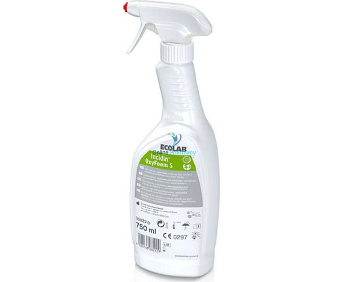 Ecolab Incidin Disinfectant Oxyfoam S - 750ml - OnlinePharmacy