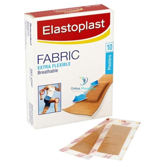 Elastoplast Fabric Strips - 10 Pack - OnlinePharmacy