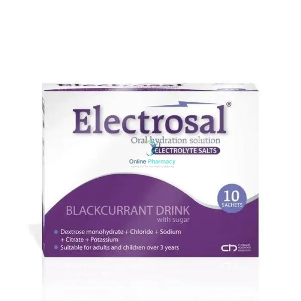 Electrosal Oral Hydration Salts - 10 Sachets Diarrhoea