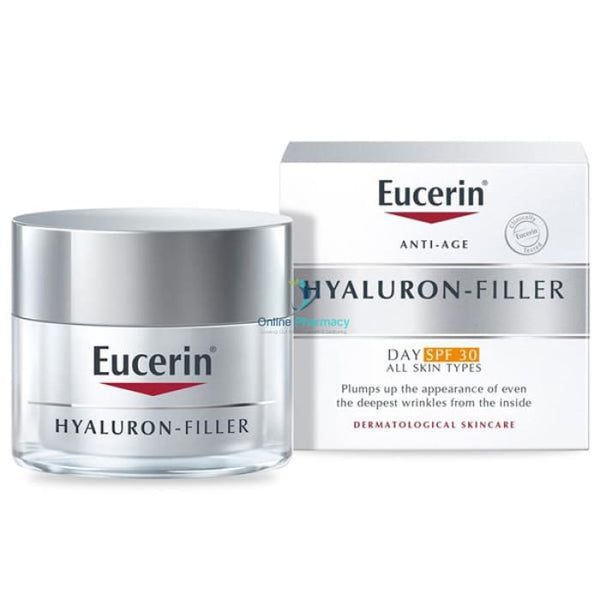 Eucerin Anti Age Hyaluron Filler Day Cream Spf30 - 50Ml Facial Moisturisers