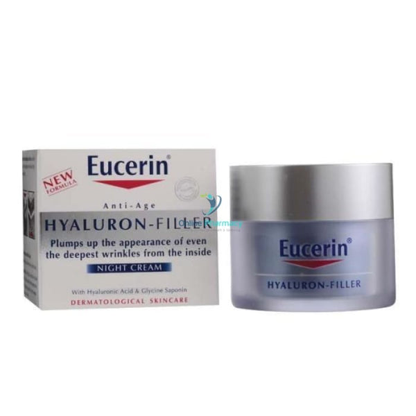 Eucerin Hyaluron Filler Night Cream - 50ml - OnlinePharmacy