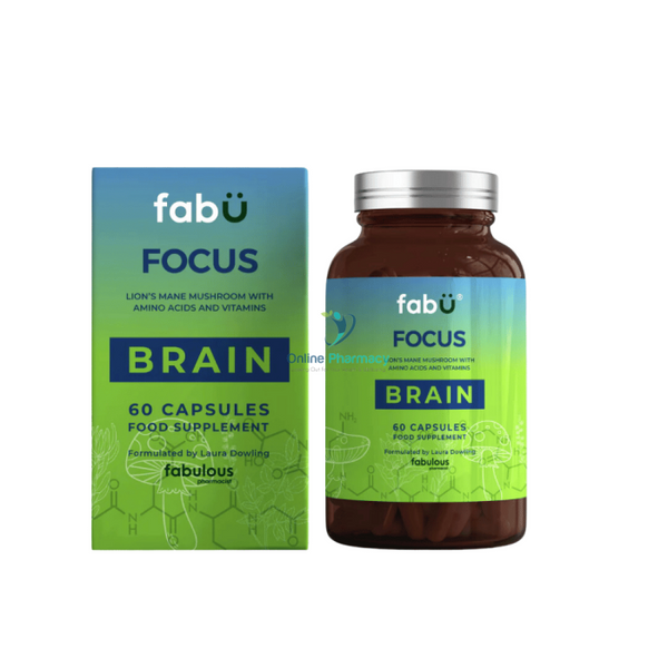 fabÜ Focus Brain - 60 Capsules