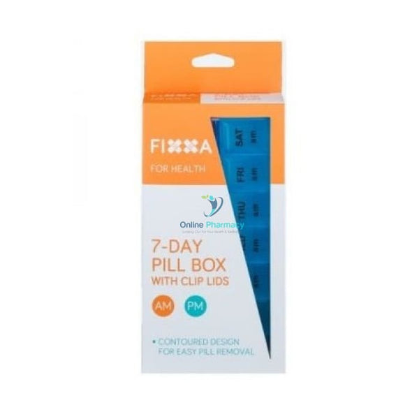 Fixxa 7 Day Pill Box - OnlinePharmacy