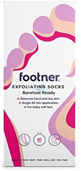 Footner Exfoliting Socks Exfoliating