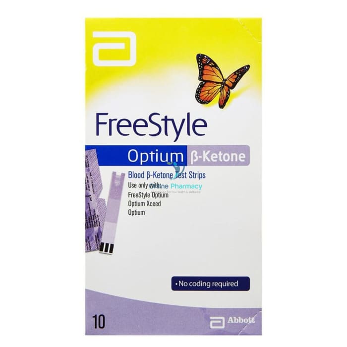 Freestyle Optium Neo Ketone Test Strips - 10 Strips