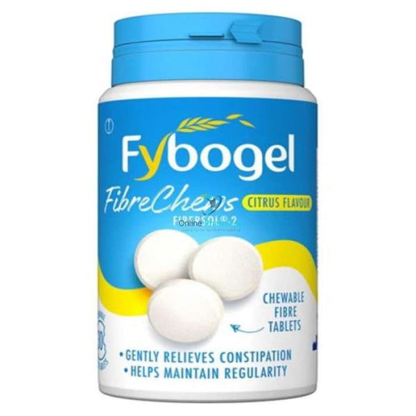 Fybogel Fibre Chews Citrus Flavour - 30/60 Tablets - OnlinePharmacy