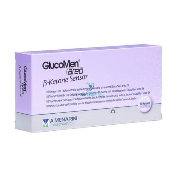 Glucomen Areo B Ketone Sensor Test Strips - 10 Pack - OnlinePharmacy