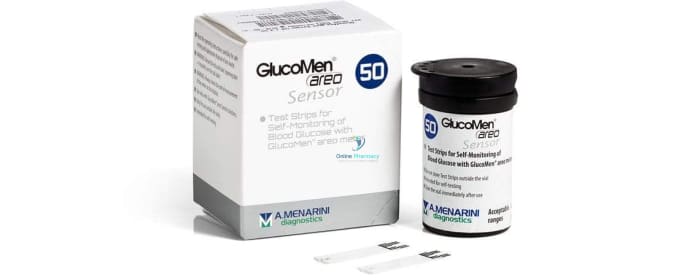 Glucomen Areo Sensor GLucose Test Strips - 50 Pack - OnlinePharmacy
