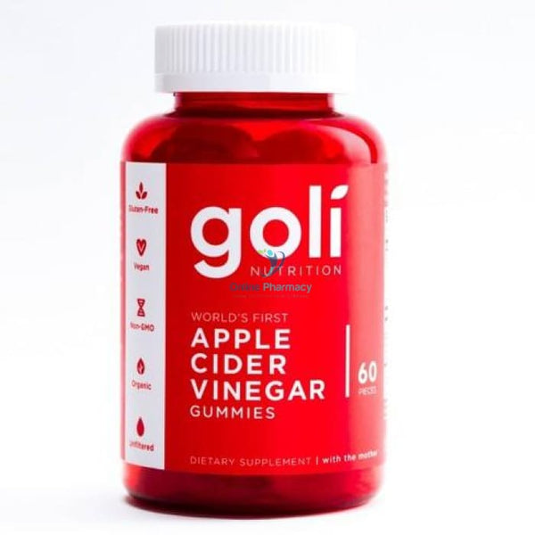 Golí Nutrition Apple Cider Vinegar Gummies - OnlinePharmacy