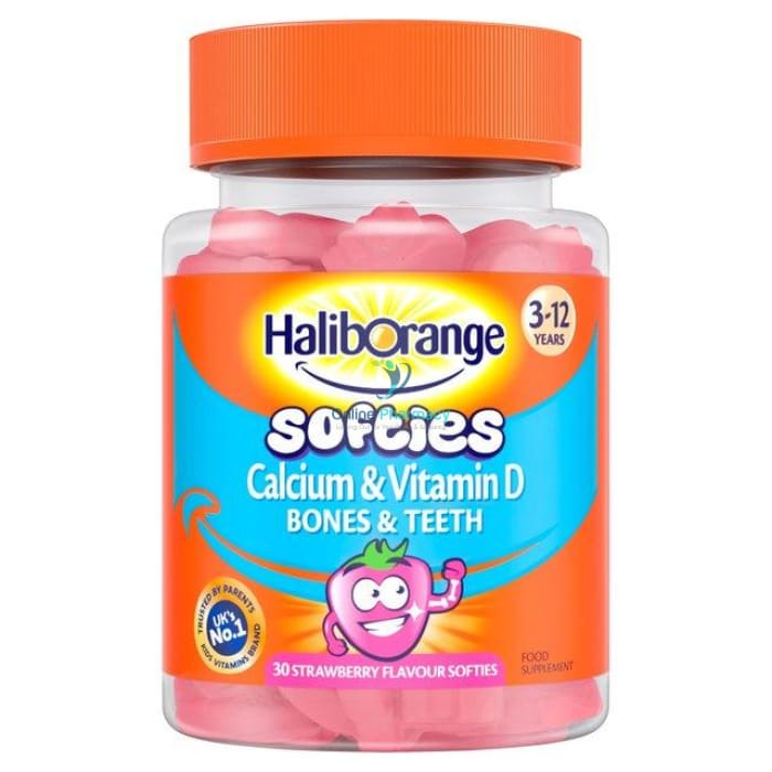 Haliborange 3-12 Years Calcium & Vitamin D Softies - 30 Pack - OnlinePharmacy