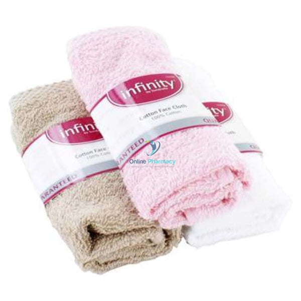 Infinity Cotton Face Cloth - 1 Skin Care