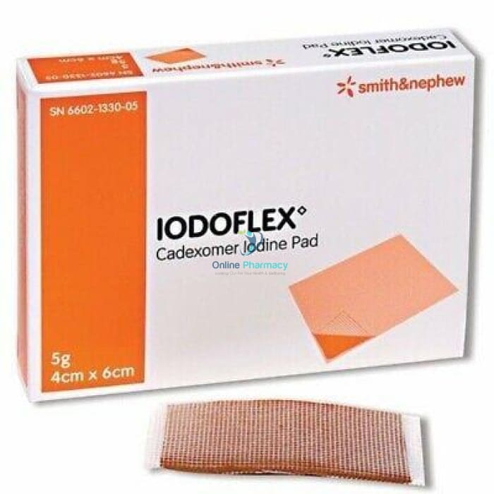 Iodoflex 0.9% Cadexomer Iodine Pads - 5G/17G/10G - OnlinePharmacy