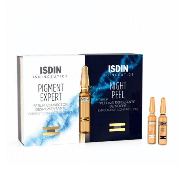 Isdinceutics Day & Night Depigmenting Routine X 20 Ampoules Skin Care