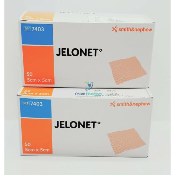 Jelonet Wound Dressings - 5cm X 5cm (50 pack) - OnlinePharmacy