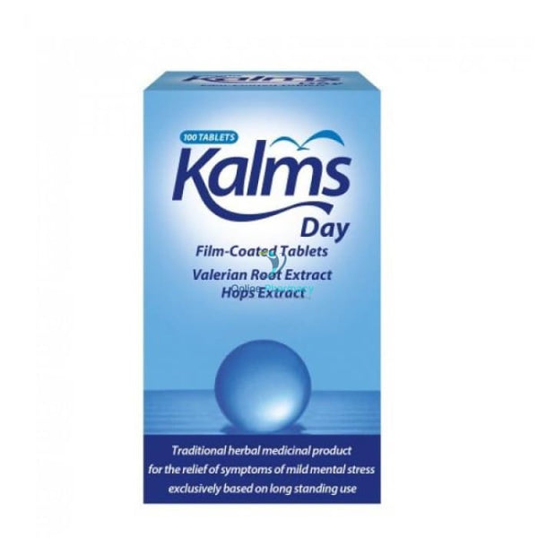 Kalms Day Tablets - 100 Pack - OnlinePharmacy