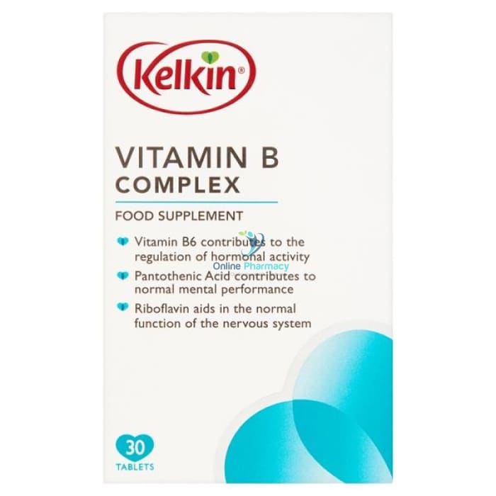 Kelkin Vitamin B Complex - 30 Tablets - OnlinePharmacy