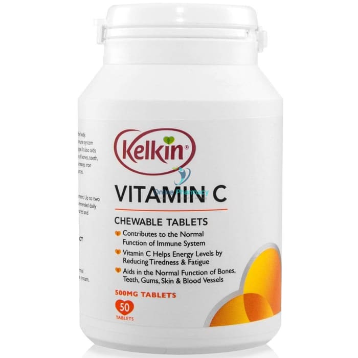 Kelkin Vitamin C (Chewable) - 50 Tablets - OnlinePharmacy