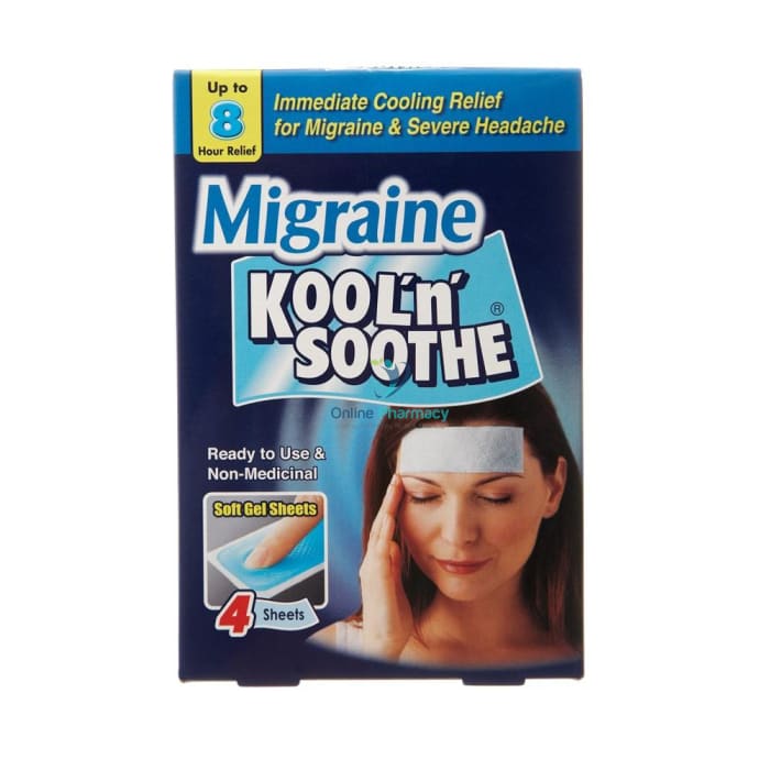 Kool'N'Soothe Migraine & Headache Relief - 4 Pack