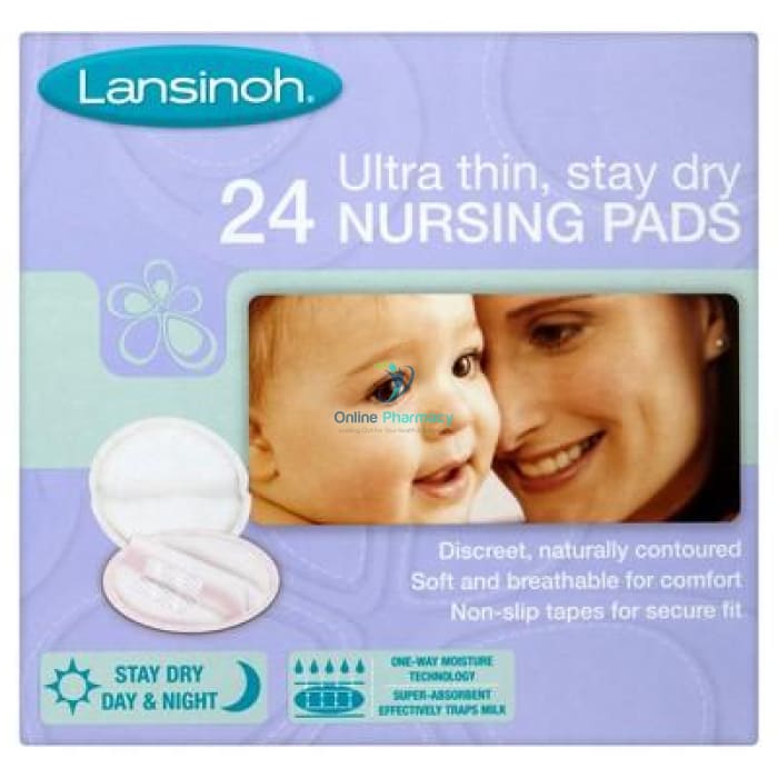 Lansinoh Disposable Nursing Pads - 24 pads - OnlinePharmacy