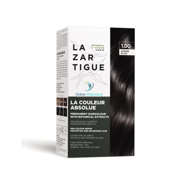 Lazartigue Haircolour - LA COULEUR ABSOLUE 1. INTENSE BLACK