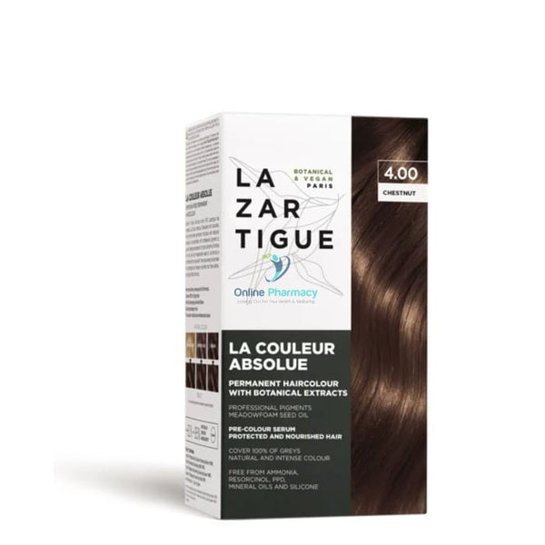 Lazartigue Haircolour -LA COULEUR ABSOLUE 4. CHESTNUT