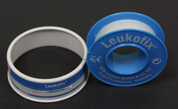 Leukofix Clear Easy Tear Adhesive Tape - 1.25cm x 5m - OnlinePharmacy
