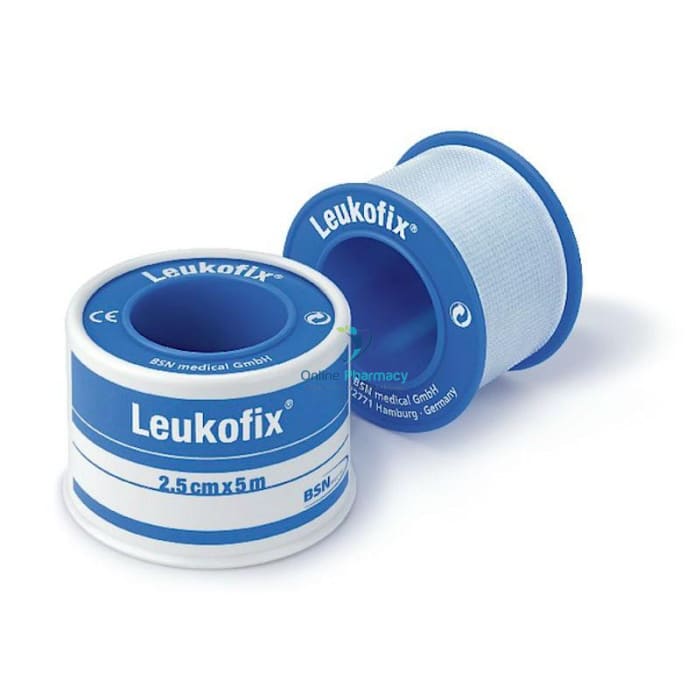 Leukofix Clear Easy Tear Adhesive Tape - 2.5cm x 5m