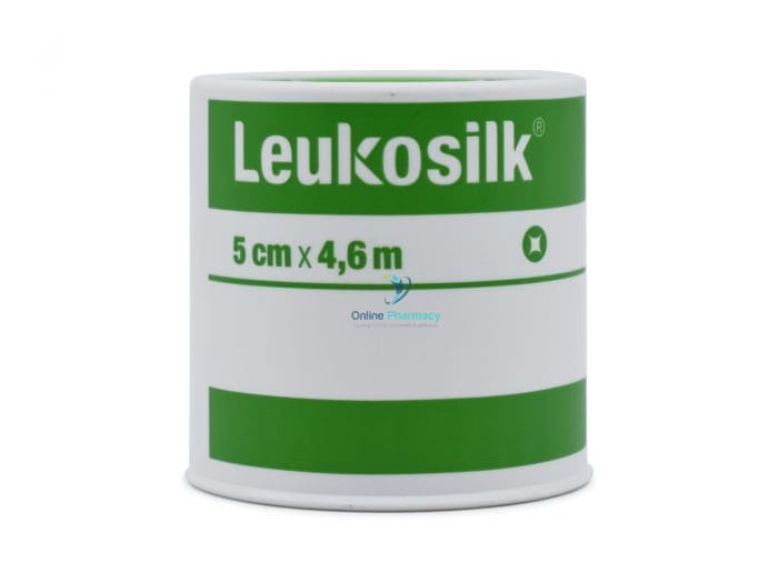 Leukosilk White Easy Tear Adhesive Tape - 5cm x 4.6m - OnlinePharmacy