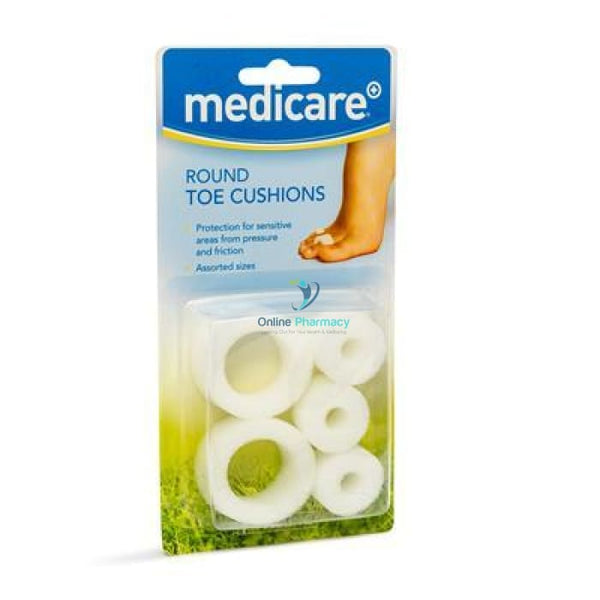 Medicare Assorted Circular Toe Cushions 5'S - OnlinePharmacy