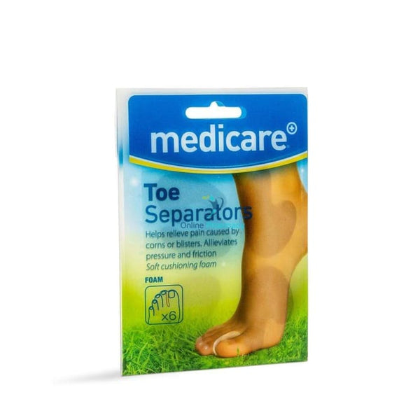 Medicare Assorted Foam Toe Seperators 6'S - OnlinePharmacy