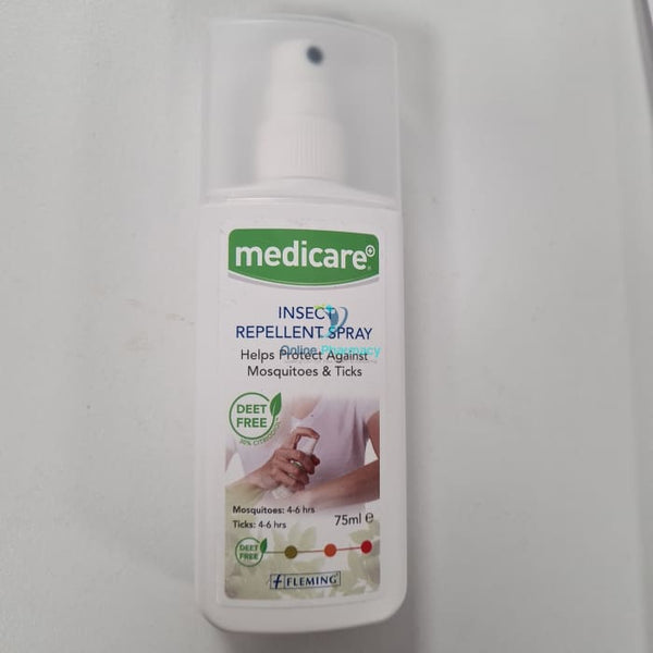 Medicare Deet Free Insect Repellent Spray - 75Ml Skin