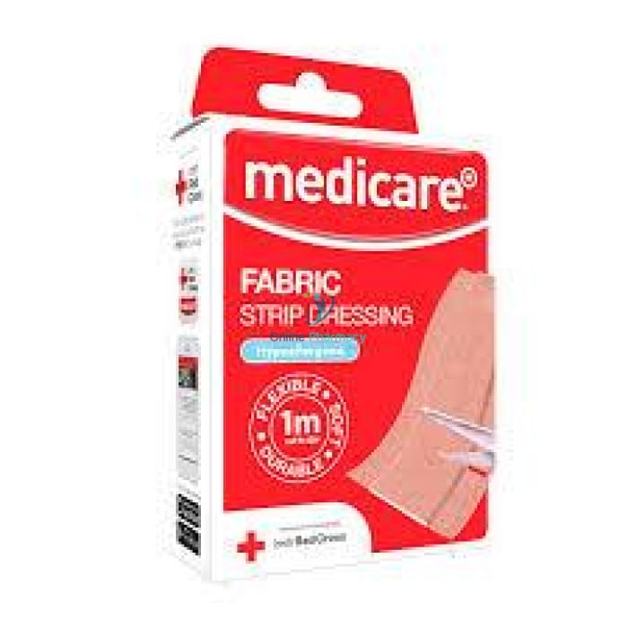 Medicare Fabric Strip Plaster - 1m X 6cm - OnlinePharmacy