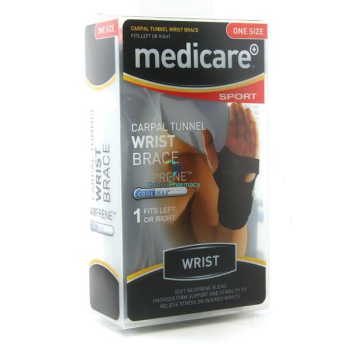 Medicare Sport Carpal Tunnel Wrist Brace - OnlinePharmacy