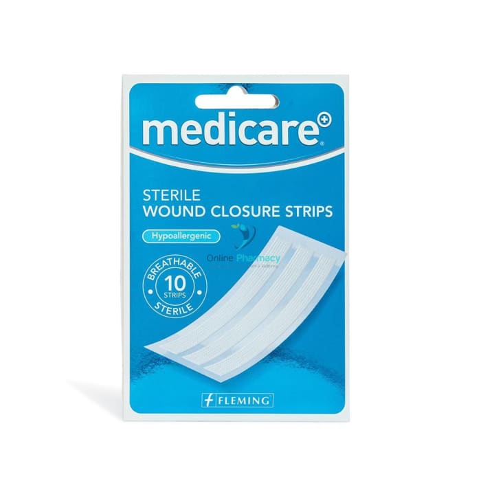 Medicare Wound Closure Strips - 10 Strips