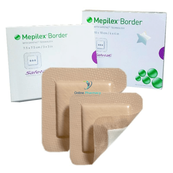 Mepilex Border Dressing (4 Sizes) - 5/10 Pack - OnlinePharmacy