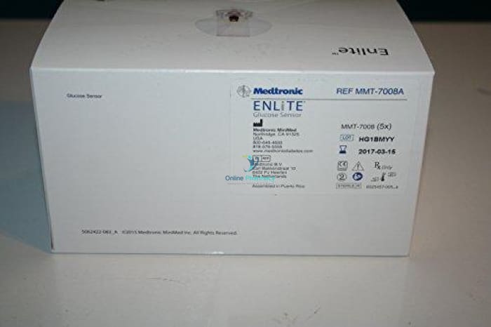 MiniMed Enlite Sensors MMT7008A- Manage Blood Glucose Levels - OnlinePharmacy