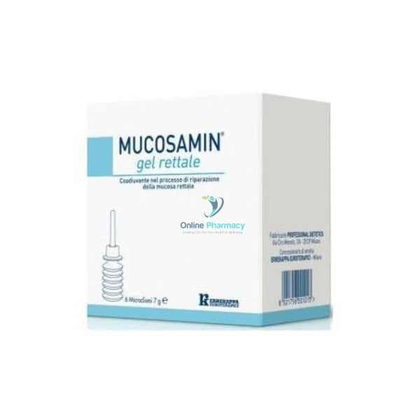 Mucosamin Rectal Gel 6X5G Tubes Enema