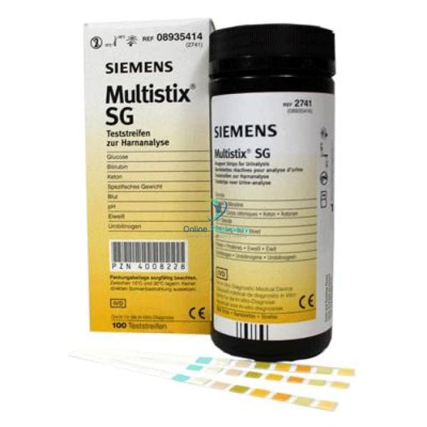 Multistix SG Urine Test Strips - 100 Pack - OnlinePharmacy