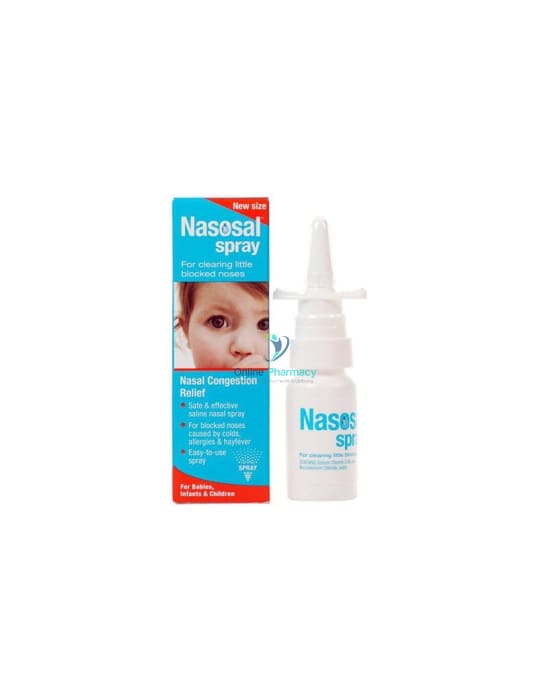 Nasosal Saline Nasal Spray - 30ml - OnlinePharmacy
