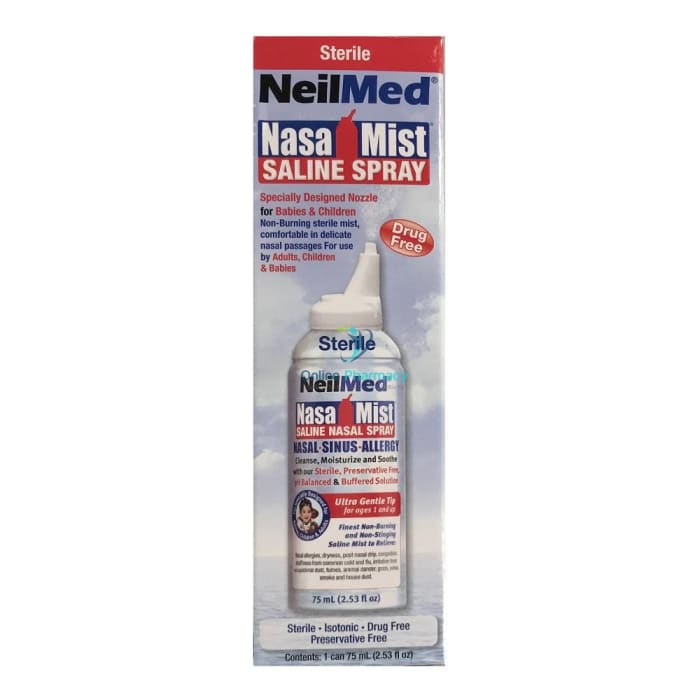 Neilmed Nasamist Saline Isotonic Spray - 75ml