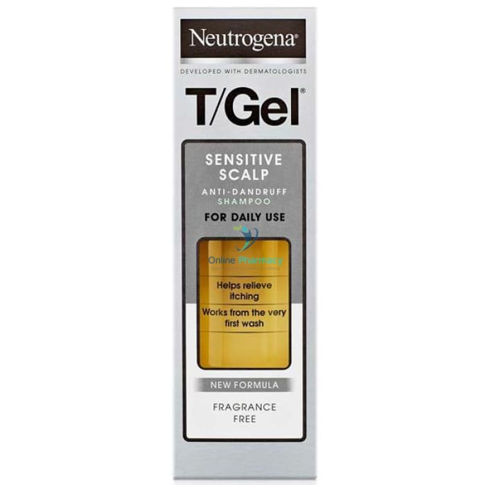 Neutrogena T Gel Anti-Dandruff Shampoo Sensitive Scalp 125ml - OnlinePharmacy
